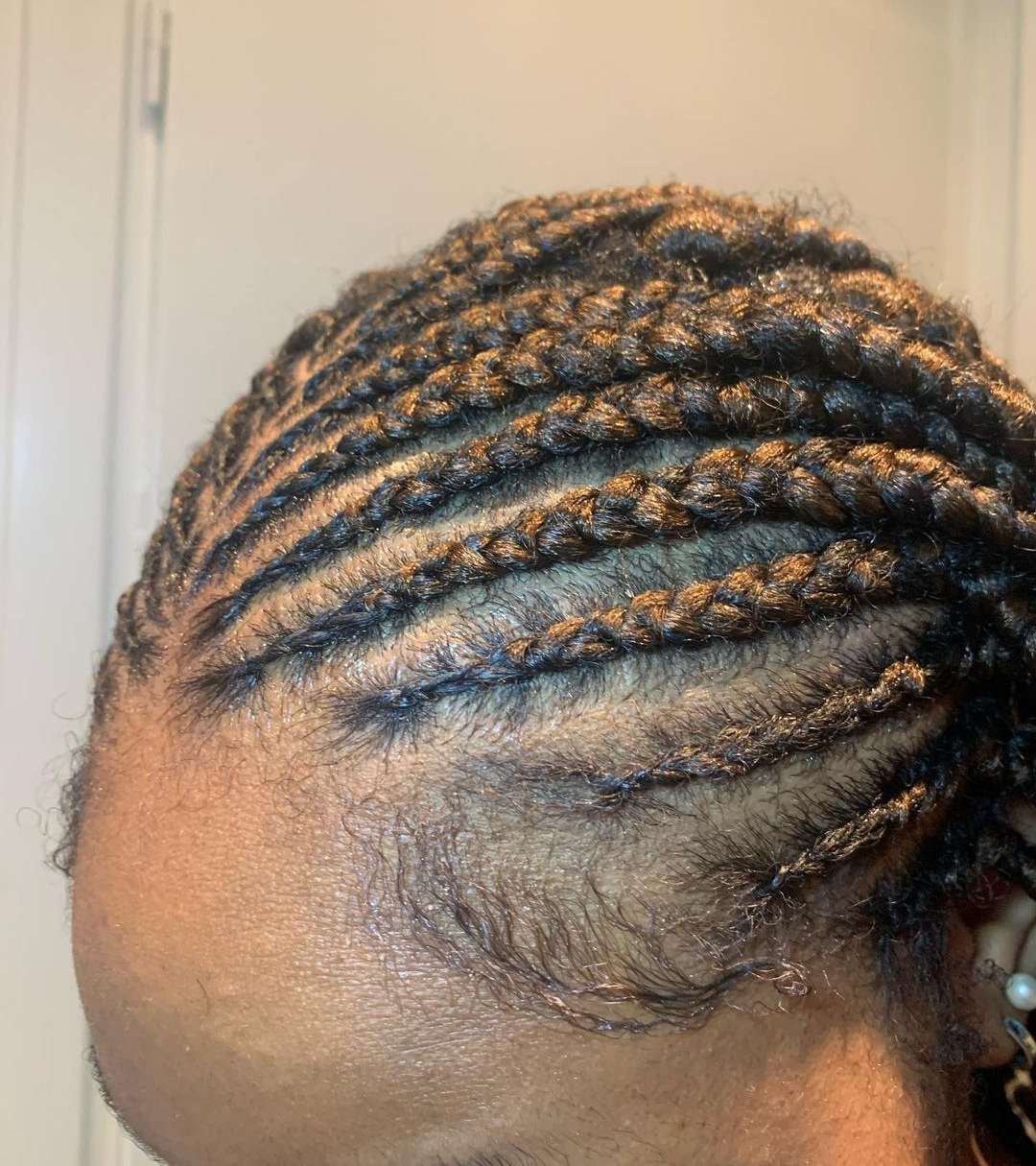 setting mousse for braids